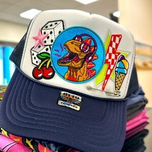 Custom mesh SnapBack trucker hat